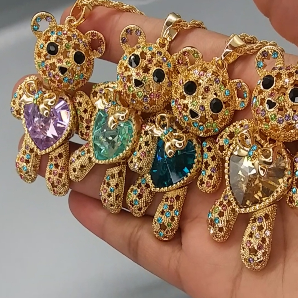 Teddy Bear Necklaces